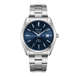 Alexandre Christie AC 8656 Silver Blue Man MDBSSBU